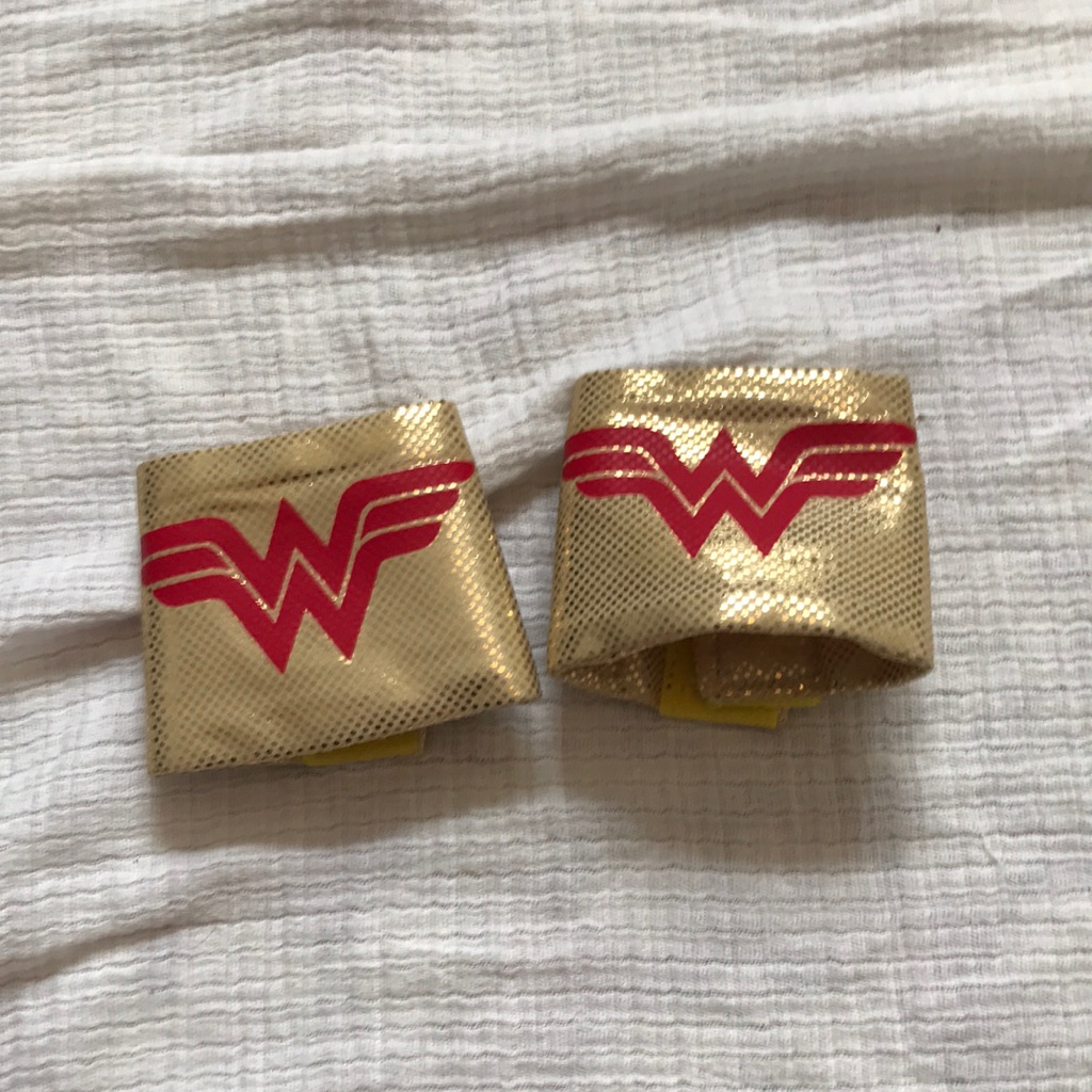 Kids Halloween Superwomen Wrist Bands Osfm